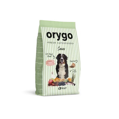 Orygo - Senior, puha száraztáp idős kutyáknak - 8kg