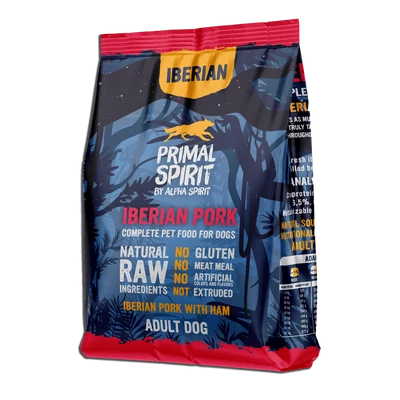 Primal Spirit Iberian Pork 70% száraztáp kutyáknak - 1kg