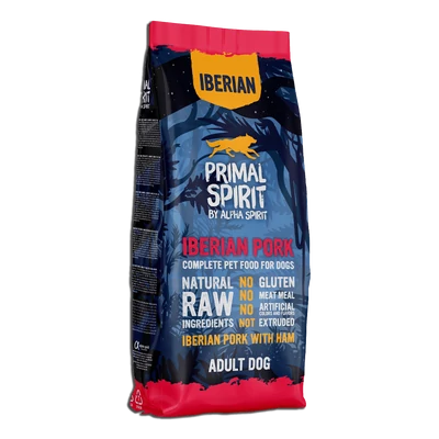 Primal Spirit Iberian Pork 70% száraztáp kutyáknak - 12kg