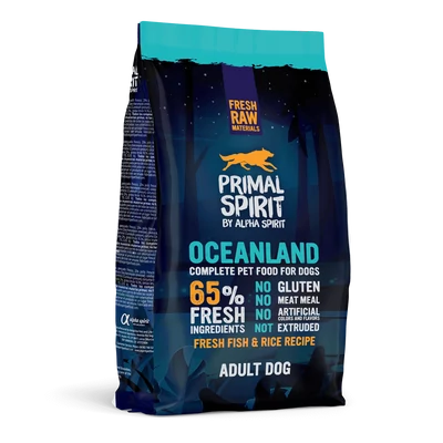 Primal Spirit Oceanland 65% száraztáp kutyáknak - 1kg