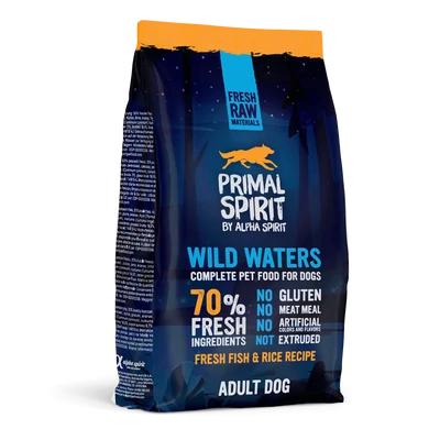 Primal Spirit Wild Waters 70% száraztáp kutyáknak - 1kg