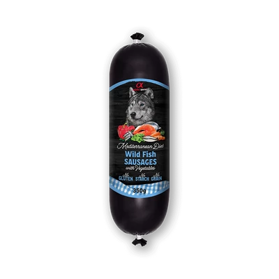 Alpha Spirit Mediterranean - Wild Fish húsrolád kutyáknak - 350g