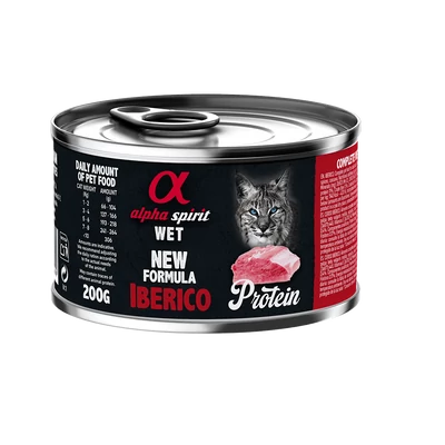 Alpha Spirit Konzerv - Sertés nedvestáp macskáknak - 200g