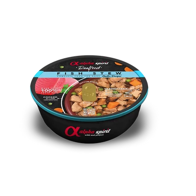 Alpha Spirit Real Food - Fish Stew - főtt eledel kutyáknak - 280g