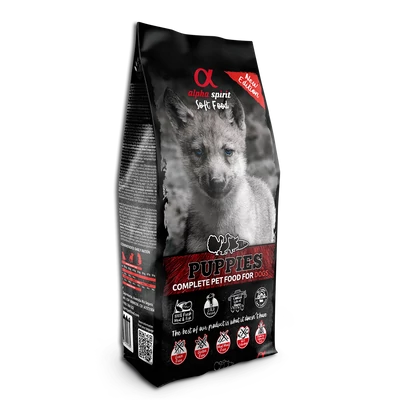 Alpha Spirit Semi-moist - Puppies félnedves táp kölyökkutyáknak - 1,5kg