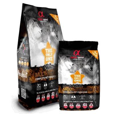 Alpha Spirit The Only One - Multiprotein száraztáp kutyáknak - 3kg