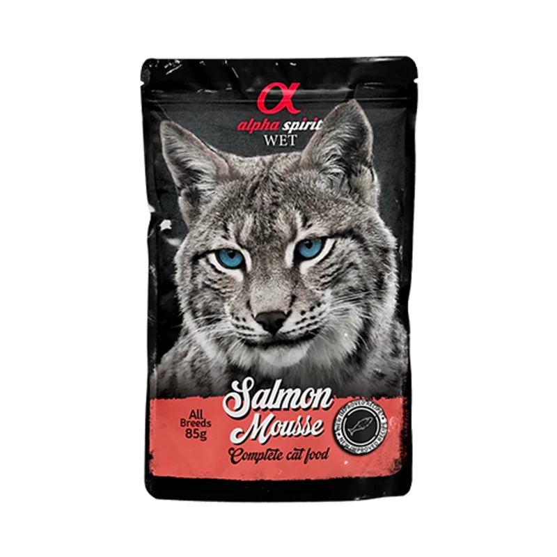 Alpha Spirit Mousse - Lazachúsos nedvestáp macskáknak - 85g