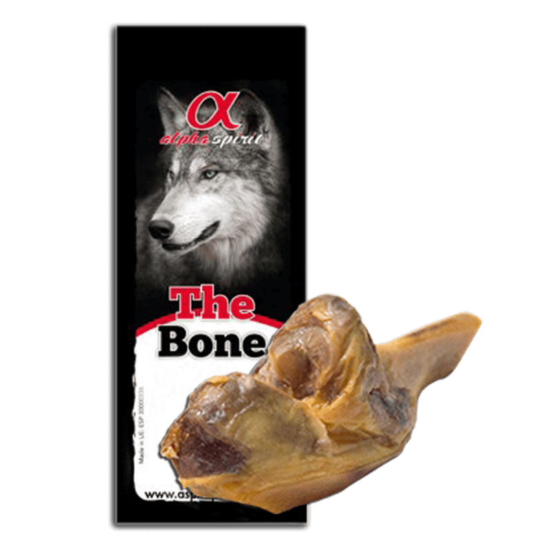 Alpha Spirit Ham Bone - Húsos-porcos Felezett sonkacsont kutyáknak