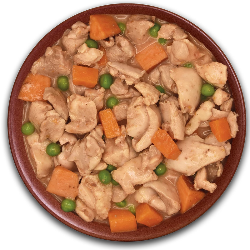 Alpha Spirit Real Food - Chicken Stew tálikó - főtt eledel kutyáknak - 280g