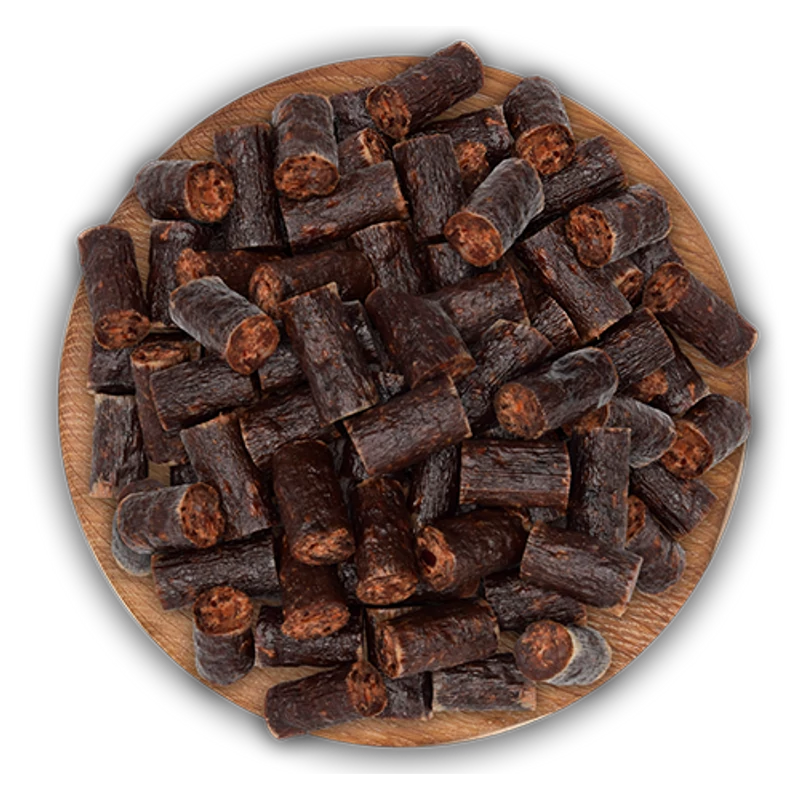 Alpha Spirit Real Food - Dry Mini Sausages - halas mini kolbászkák kutyáknak - 80g