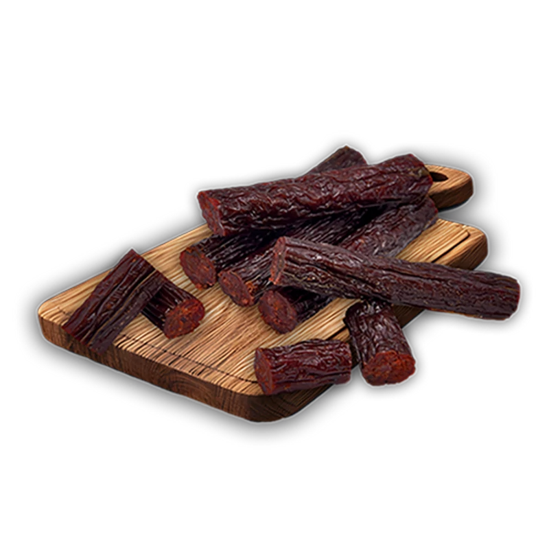 Alpha Spirit Real Food - Dry Sausages - sertéses kolbászkák kutyáknak - 80g