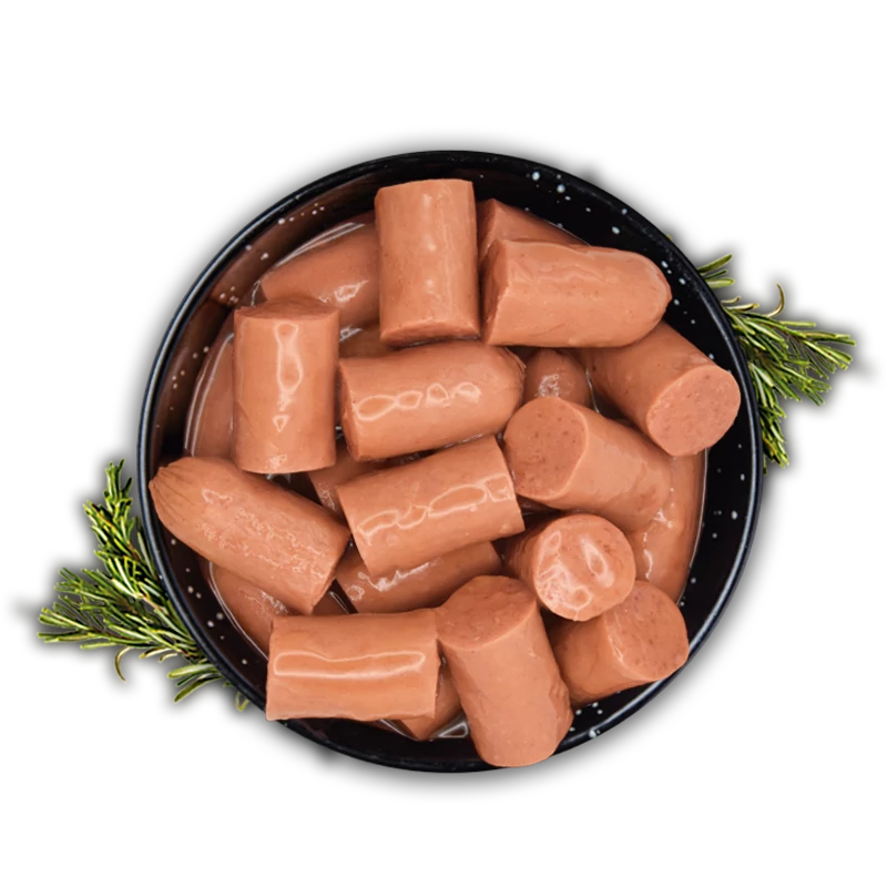 Alpha Spirit Real Food - Mini Smokies - apró virsli-falatkák kutyáknak