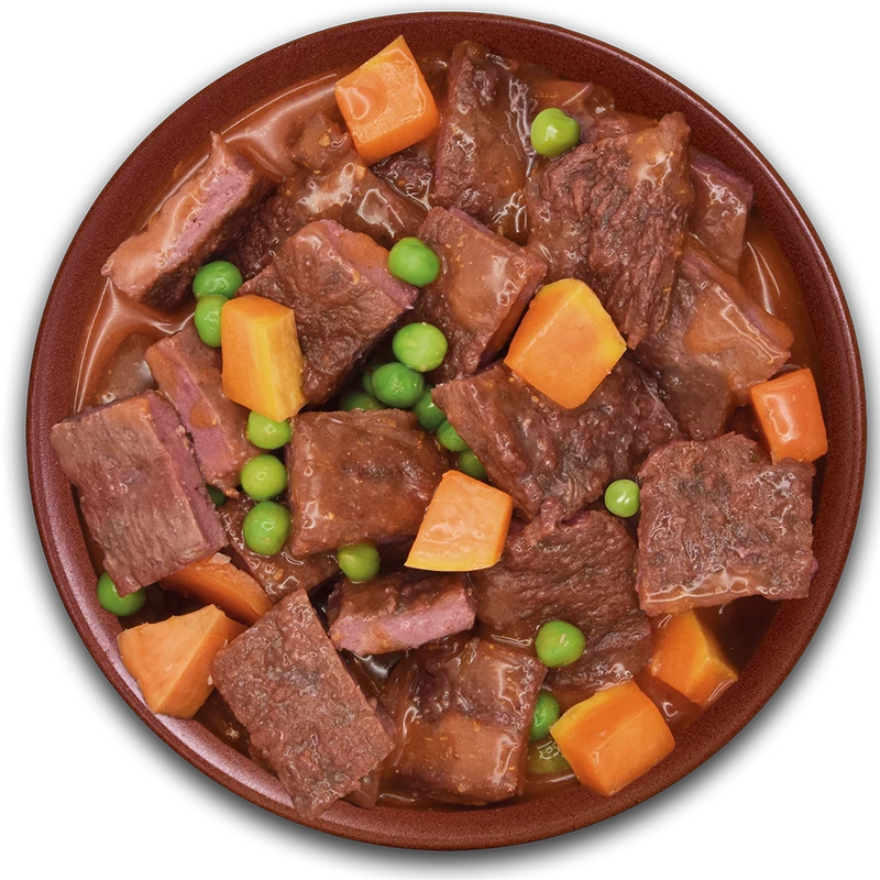 Alpha Spirit Real Food - Roast Beef Stew tálikó - főtt eledel kutyáknak - 280g